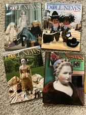 4 UFDC DOLL NEWS Magazines 2025 Winter, Spring, Summer, Fall