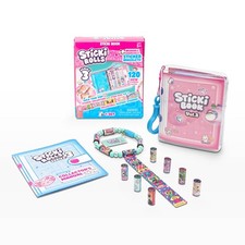 Sticki Rolls Sticker Book Toy Bracelet - 120 Holographic Stickers
