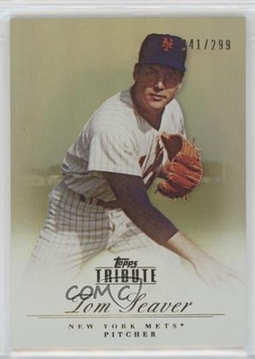2012 Topps Tribute Bronze 41/299 Tom Seaver #77 HOF 3s3