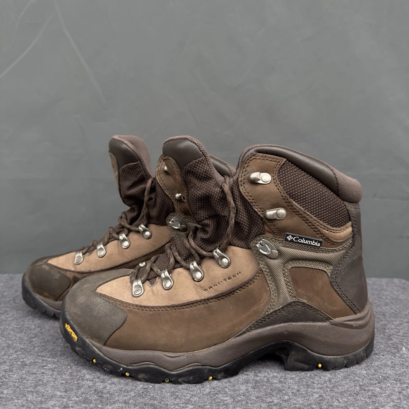 Columbia Men BM3582 Daska Pass Omni-Tech Hiking Boots Cordovan Mud Size US7 VGC
Opens in a new windo