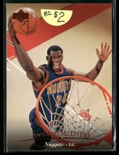 1995-96 Upper Deck #135 Antonio McDyess Denver Nuggets Rookie
