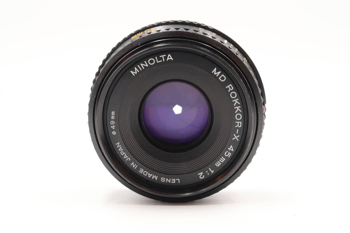 Minolta MD ROKKOR-X 45mm F2 14584 | eBay