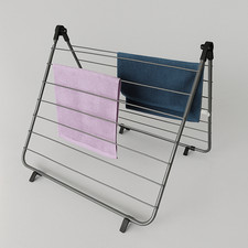 14 Bars Over Bath Rack Airer Clothes Drying Rack Foldable Durable Space 8.68M UK