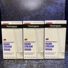 3 PACK Neutrogena Norwegian Formula Hand Cream Glycerin-Rich 2oz each