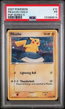2007 POKEMON POP SERIES 5 #12 PIKACHU-HOLO POP SERIES 5 PSA 1 *POP 4*