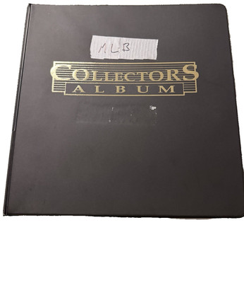 Base Baseball Sports Card Binder (465 Cards) Organized in Alphabetical Order