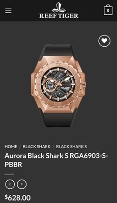 Reef Tiger Black Shark S