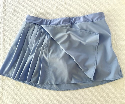 Avia plissierter Damen großer Tennis Golf Pickleball Rock Skort hell staubblau - Bild 2 von 9