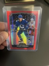 2022-23 OPC Platinum Red Prism Brock Boeser 108 Vancouver Canucks 108/199