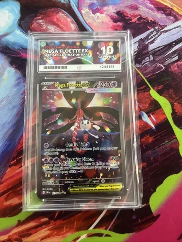 Mega Floette Ex 117/086 Ace 10 Gem Mint Pokemon Card