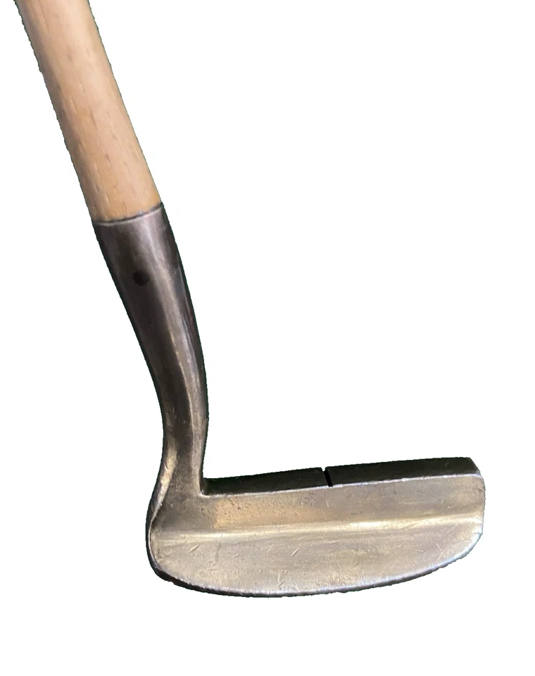 Otey Crisman 22H Brass Napa Blade Putter Selma ALA Hickory 35" RH Very Rare Club - Image 4 of 4