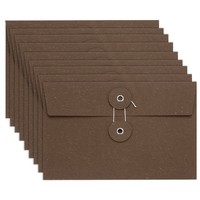 "UmschläGe Mit Knopf- Und Schnurverschluss 4.5X6,7\" 10 StüCk"