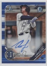 2019 Bowman Draft Chrome Pick Blue Refractor /150 Andre Lipcius #CDA-AL Auto 6a7