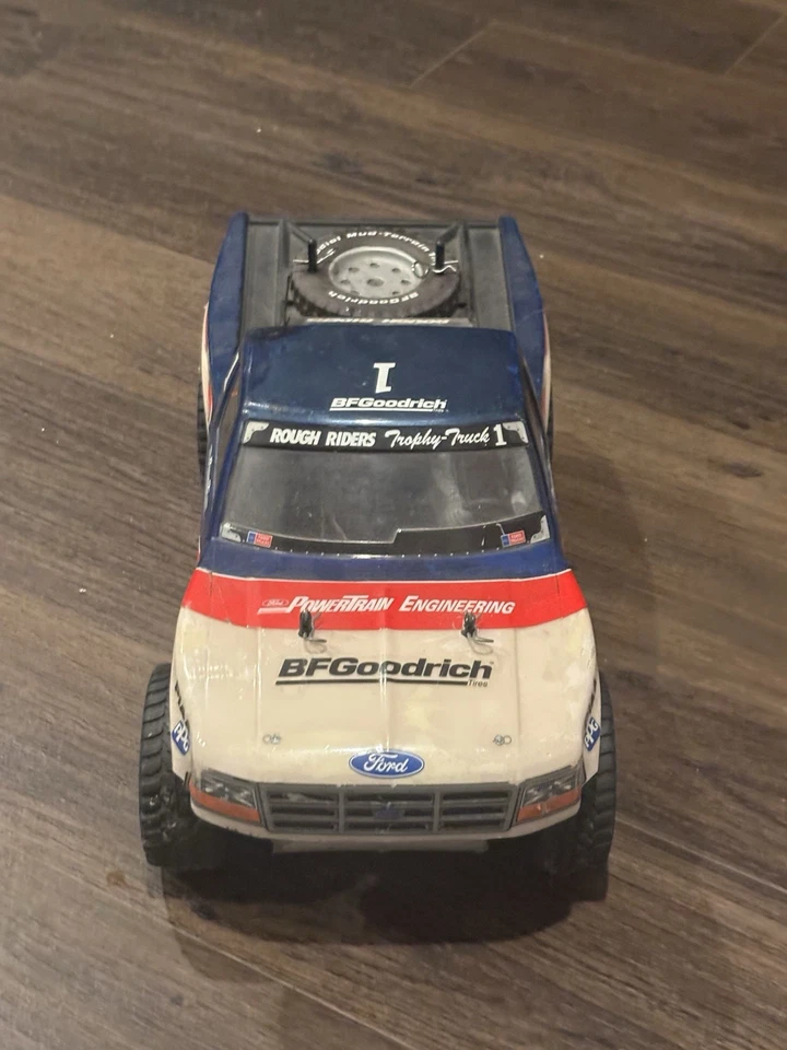 Vintage Tamiya Ford F-150 1/10 RC 4x4 Racing Truck #58161 TA02 PARTS ONLY-REPAIR - Image 4 of 4