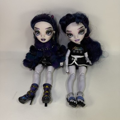Rainbow High Shadow Special Edition Purple Storm Twins Veronica & Naomi RH Dolls