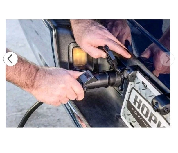 Adaptador lateral de remolque Hopkins Towing Solutions luz LED prueba 7 palas, Foto 4 de 4