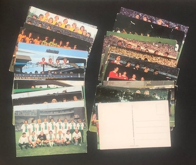 FKS Euro Fußball Mannschaft Fußball Postkarten 1975