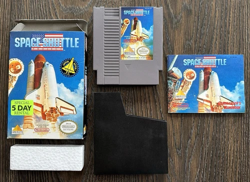 Space Shuttle Project Complete in Box CIB (Nintendo, NES 1991) HTF 🔥 - Picture 1 of 18