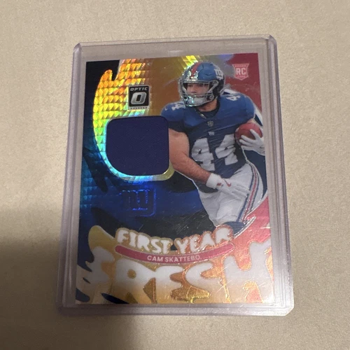 2025 Donruss Optic Cam Skattebo Base (RAW)