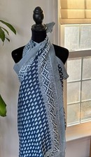 Cotton Scarves Scarf Floral Print Sarong Beach Cover Up Light Pareo Summer Wrap