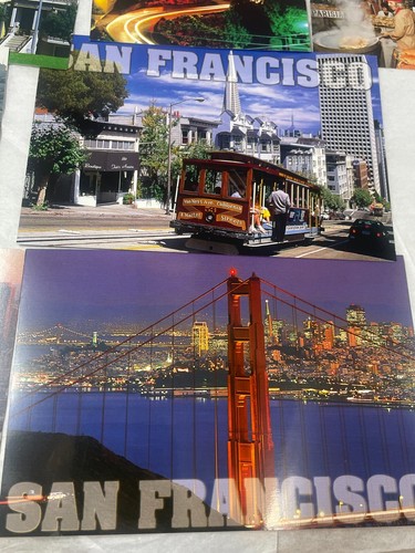Tarjetas postales vintage de San Francisco 2008 tarjetas fotográficas Golden Gate Wharf 10 piezas - Imagen 5 de 7
