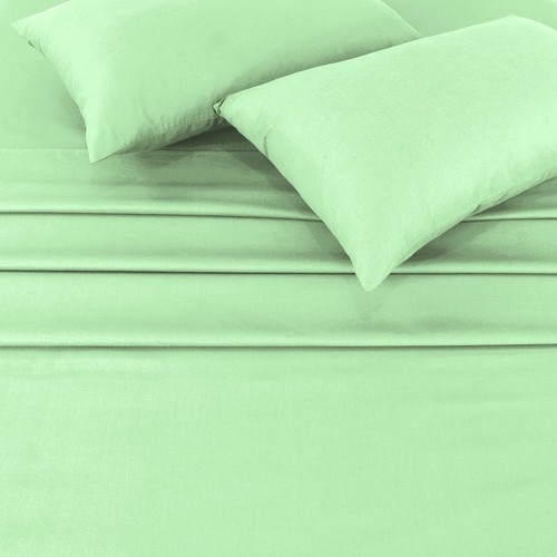 SAIMAZ Flat Bed Sheet – Soft Breathable Poly Cotton – Single Double King Sizes - Picture 86 of 191
