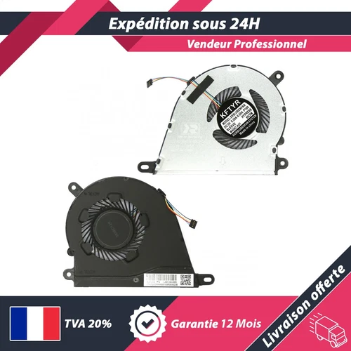 VENTILATEUR CPU FAN POUR HP PAVILION 15S-EQ SERIES L68134-001 L63588-001