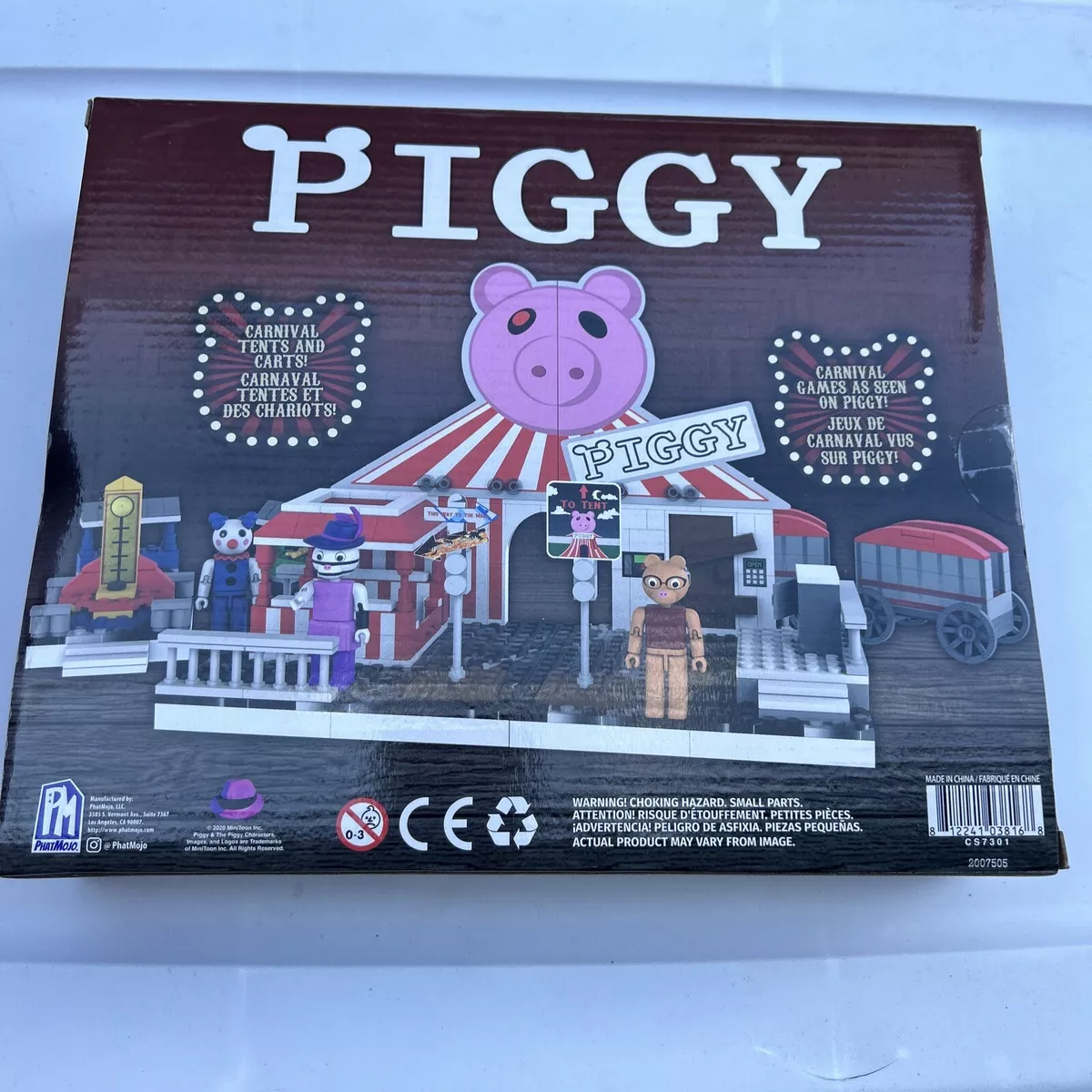 NEW Roblox Piggy Carnival Buildable Building Set w/ Figures & DLC Code 356  Pcs