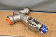 Conval 12P2J-F228J-STK34, 2" Steel Socket Weld Globe Valve, 5388 PSI, 2155. F22