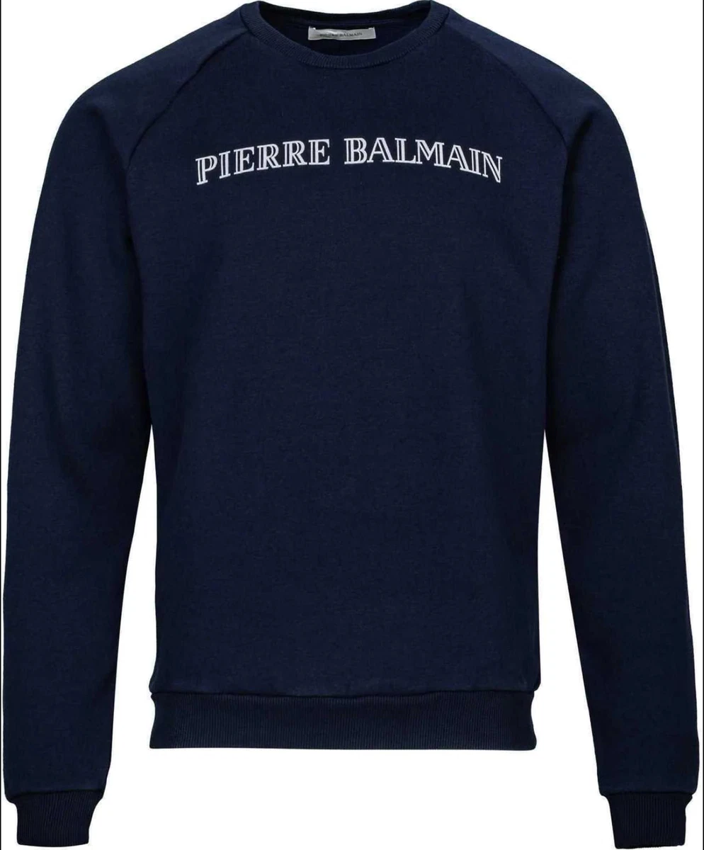 Pierre Balmain LOGO Sweatshirt Jumper Sweater Hoody Pullover BNWT L eBay