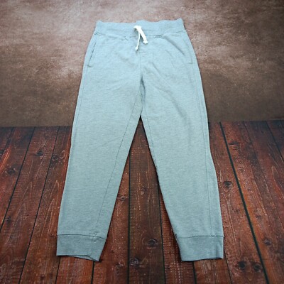 Tommy Bahama Sweat Pants Boys L (10-12) Gray Joggers Youth Sweatpants  Fleece EUC