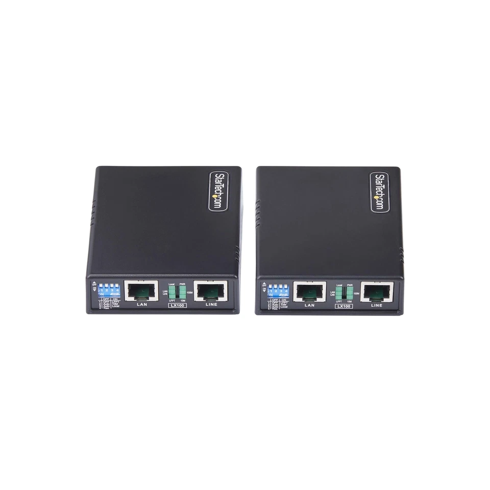 StarTech.com 10/100 Ethernet Extender Kit Up to 0.5mi (800m), Long-Range LAN ... - Image 3 of 4