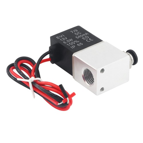 2 Way Normally Closed 2V025-08 DC12V Electric Solenoid Air Valve 1/4" NPT Sets - Picture 5 of 12
