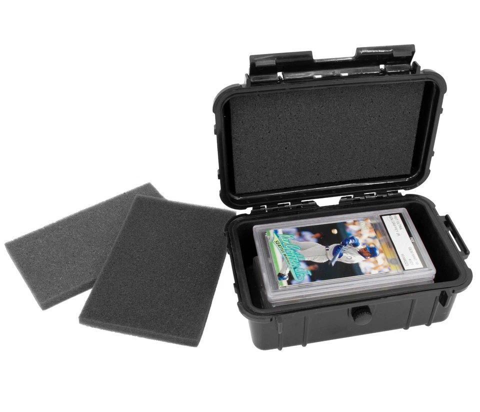 CM Graded Card Case Storage Box for 6 BGS 8 PSA Sports Trading Cards Slab Holder - Image 2 of 4