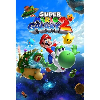 Super Mario Galaxy 2 Poster High Quality 4x6 8x10 8.5x11 11x17 13x19
