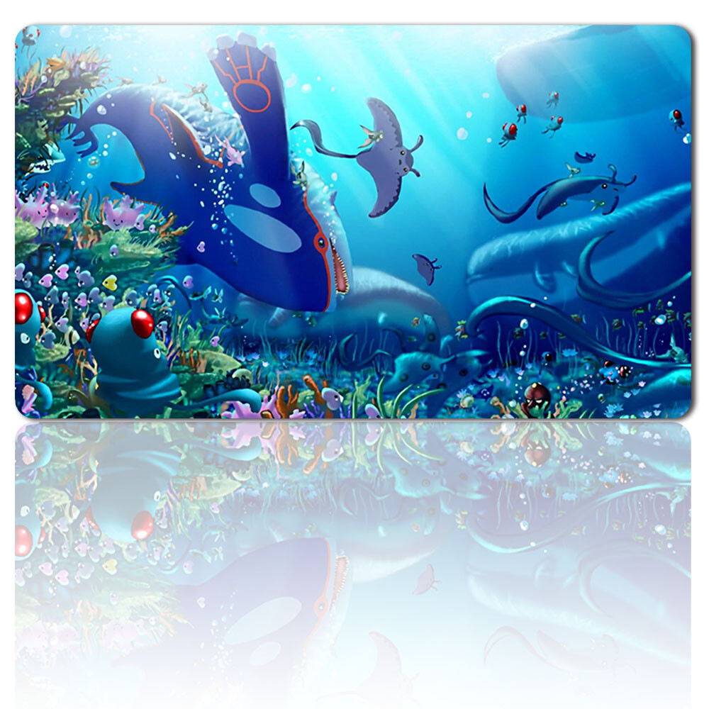 Board Game Pokemon Kyogre Playmat Games Mousepad Play Mat of TCG