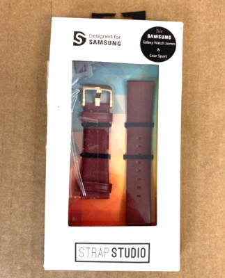 Samsung Galaxy Gear Sport Watch Leather Band GP-R815BREECAB   ️  OPEN BOX