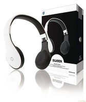 Sweex On Ear Bluetooth Foldable Headphones + Built In Microphone White (UK) BNIB