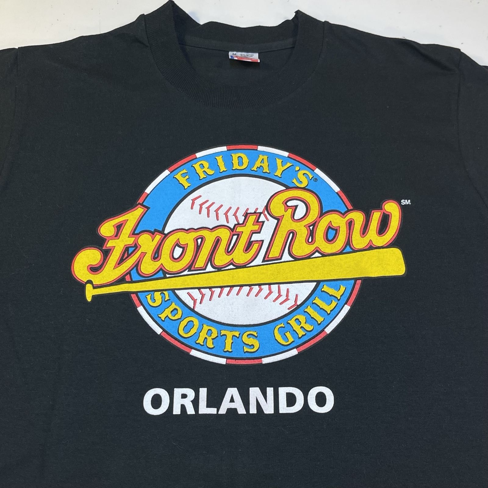 FILA MAGLIETTA FRIDAY'S SPORTS GRILL FRONT ROW ORLANDO FLORIDA DIVE BAR Uomo M