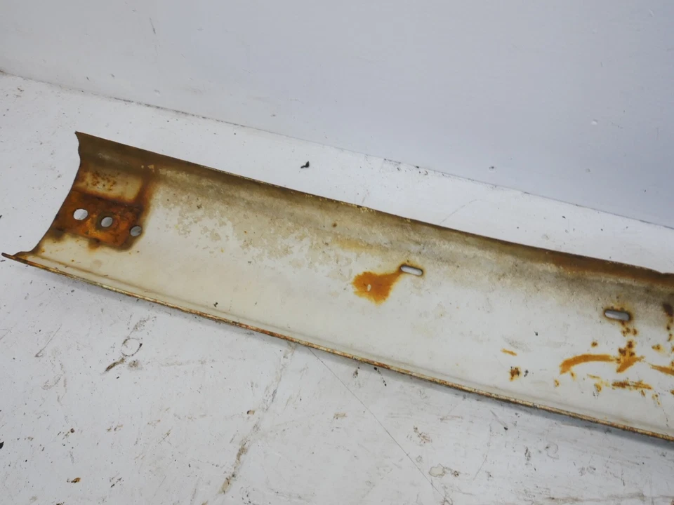 Parachoques delantero pista ancha pieza media Jeep Wagoneer Cherokee J10 J20 3 piezas Foto 4 de 4