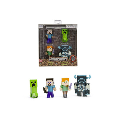 Jada, Minecraft 4-Pack 2.5'' Figures