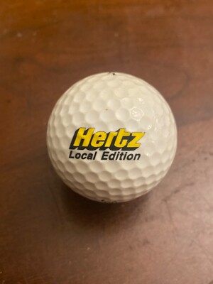 Hertz Local Edition Titleist DT Logo Golf Ball
