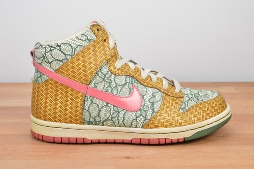 CLEAN 2007 Nike Dunk High Nori Desert 