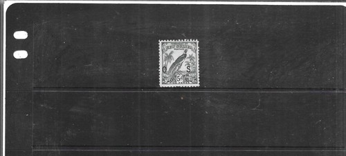 NEW GUINEA 1932. BIRD OF PARADISE. 5 PENCE. NO DATE. MINT/L/H . AS PER SCAN.