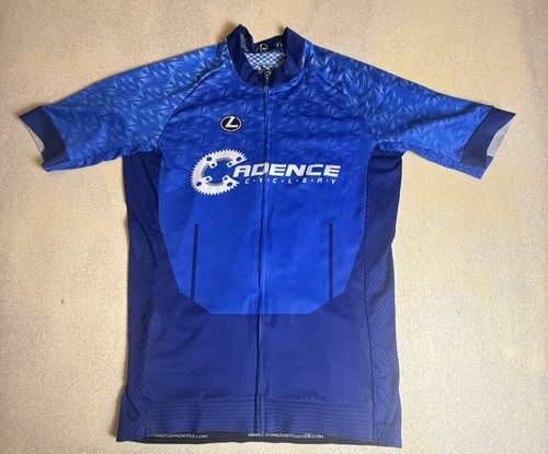 Ladino Cadence Cyclery Jersey Bike Shirt Pro RaceFit, Pockets, Size XL-540