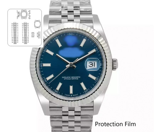 Rolex Datejust Jubilee Bracelet 41mm Clear Film FULL Protection 1x Unit