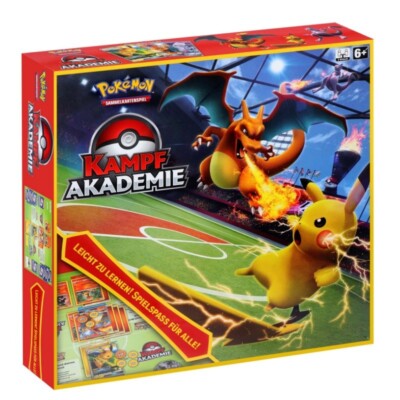 Pokemon Kampfakademie Brettspiel mit Glurak Mewtu Raichu GX Karten - Sealed OVP!