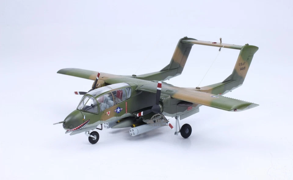 (Pre-Order) OV-10A Bronco, SEA Camouflage, VietNam war 1:72 Pro Built Model - Image 2 of 4