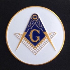 Masonic Car Auto Emblem (2") M2A-1