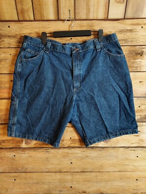 Wrangler Carpenter Jorts Size 40 Dark Wash Mexico | eBay